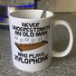 Funny Xylophone Mug - Never Underestimate An Old Man Who Plays Xylophone - Percussionist Musician Gift For Him