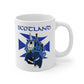 Scottish Flag Unicorn Mug - Unicorn Playing Bagpipes - Patriotic Scotland Mug - St Andrew's Day Gift