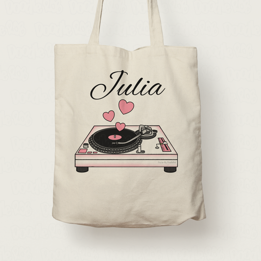 Wedding DJ Personalised Tote Bag