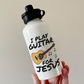 Church Guitarist Water Bottle - I Play Guitar For Jesus - Worship Leader Water Bottle