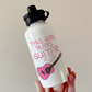 Girl's Guitar Water Bottle - This Girl Plays Guitar - Female Guitarist Gift - Pink Guitar Gift For Girl