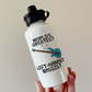 Left Handed Bass Guitar Water Bottle - World's Greatest Left-Handed Bassist - Gift For Lefty Musician