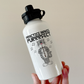 Cat Playing Recorder Water Bottle - Practice Makes Purrrfect - Gift For Recorderist - School Music Teacher Gift