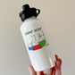 Chemistry Personalised Water Bottle - Custom Gift For Chemist - Science Teacher Gift - Scientist Water Bottle