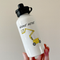 Cherry Picker Personalised Water Bottle -Custom Water Bottle For Boom Lift Operator - Gift For Construction Worker