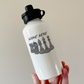 Chess Custom Water Bottle (Dark Chess Pieces) - Personalised Gift For Chess Player - Chess Teacher Gift