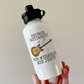 Funny Church Guitarist Water Bottle (Electric Guitar) - For Miracles, Ask Jesus - Christian Musician Gift