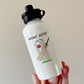Cricket Personalised Water Bottle - Custom Gift For Cricketer - Cricket Coach Water Bottle - Cricket Fan Gift