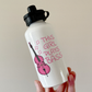 Pink Double Bass Water Bottle - This Girl Plays Bass - Gift For Female Bassist - Jazz Musician Gift