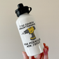 Church Maintenance Water Bottle - For Miracles, Ask Jesus - Christian Handyman Gift