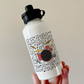 Drum Kit Musical Notes Water Bottle - Gift For Drummer - Drum Teacher Water Bottle - Percussionist Gift