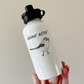 Long-Tailed Tit Bird Personalised Water Bottle - Custom Wildlife Water Bottle - Gift For Bird Watcher
