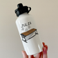 Marimba Personalised Water Bottle - Marimbist Custom Gift - Percussion Teacher Water Bottle