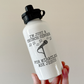 Church Singer Water Bottle - For Miracles, Ask Jesus - Christian Musician Gift