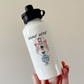 Cat Nurse Personalised Water Bottle - Custom Water Bottle For Nurse - Cat Gift For Vet