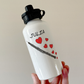 Personalised Oboe Water Bottle (Hearts) - Oboist Anniversary Gift - Wedding Musician Custom Water Bottle
