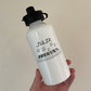 Piano Personalised Water Bottle - Custom Gift For Pianist - Piano Teacher Water Bottle - Keyboard Player Gift