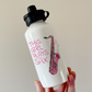 Pink Saxophone Water Bottle - This Girl Plays Sax - Female Saxophonist - Woodwind Musician Gift For Her