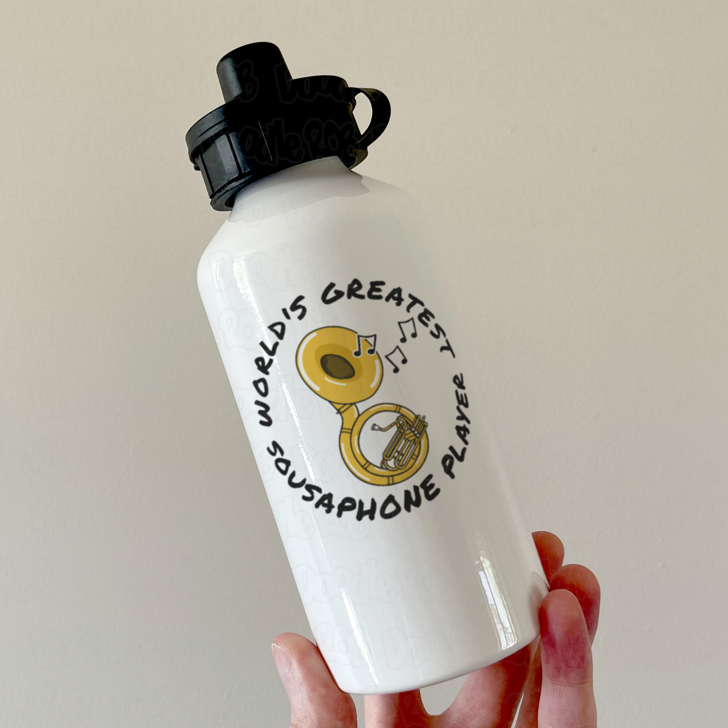 Sousaphonist Water Bottle - World's Greatest Sousaphone Player - Brass Musician Gift