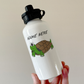 Tortoise Personalised Water Bottle - Custom Animal Lover Water Bottle - Gift For Pet Tortoise Owner