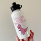 Girl's T-Rex Dinosaur Water Bottle - This Girl Loves Dinosaurs - Pink Dinosaur Gift For Her