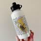 Tuba Musical Notes Water Bottle - Gift For Tubaist - Tuba Teacher Water Bottle - Brass Musician Orchestra Gift