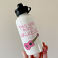 Pink Ukulele Water Bottle - This Girl Plays Ukulele - Female Uke Player - Musician Gift For Her