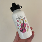 Floral Violin Personalised Water Bottle - Violinist Custom Water Bottle - String Musician Gift For Her