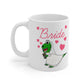 Dinosaur Bride Mug - T-Rex Bride Gift - Funny Hen Party Mug