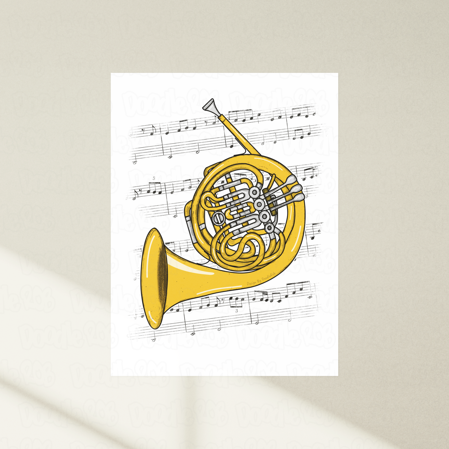 Decorative online french horn