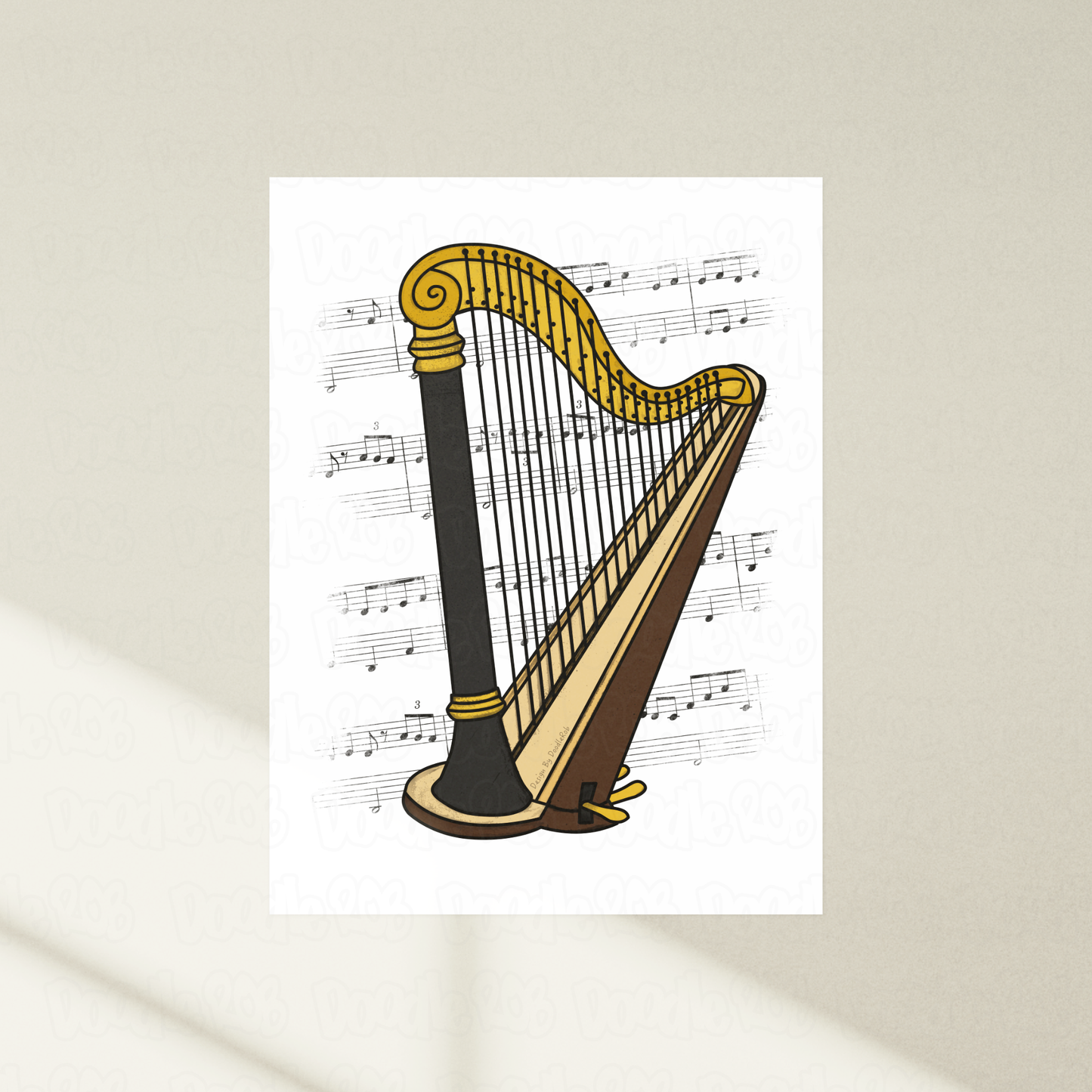 Harp teacher on sale