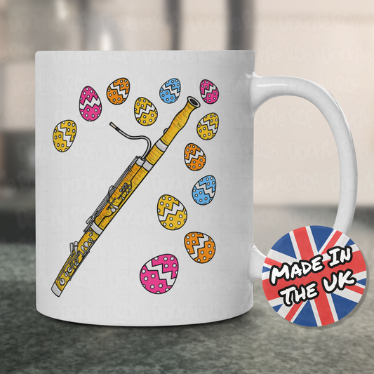 Easter Bassoon Mug - Bassoonist Mug - Easter Musician Gift