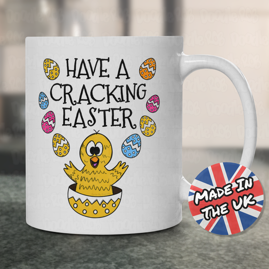 Easter Chick Mug - Have A Cracking Easter - Funny Easter Gift