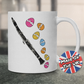 Easter Clarinet Mug - Clarinetist Mug - Easter Musician Gift