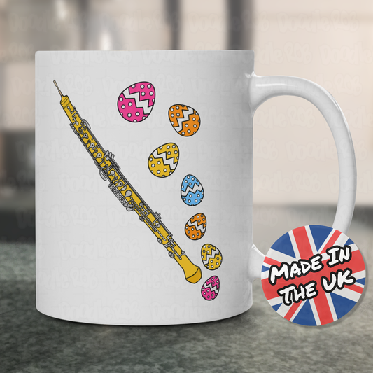 Easter Oboe Mug - Oboist Mug - Easter Musician Gift