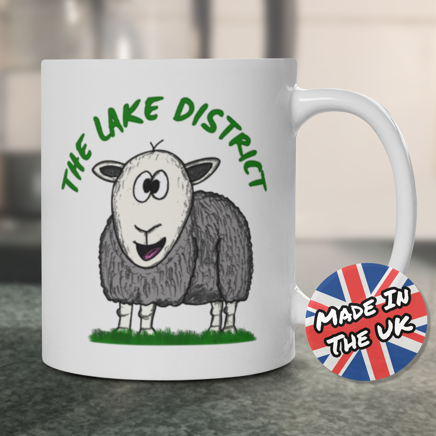 Herdwick Sheep Mug - The Lake District Mug - Gift For Farmer